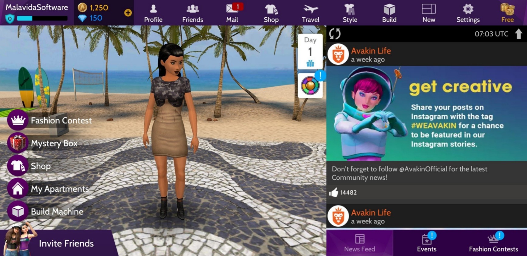 Avakin Life - See How to Get Diamonds