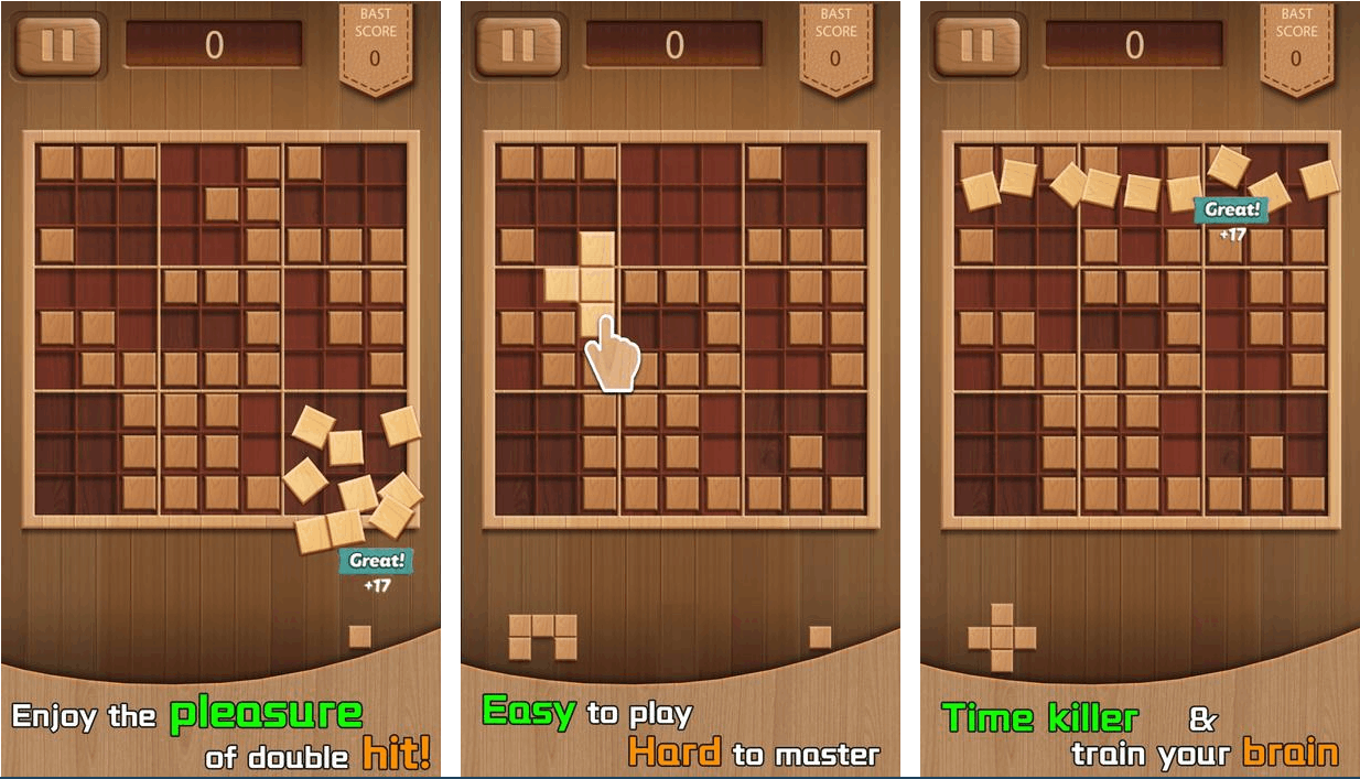 Wood Puzzle - See How to Get Money