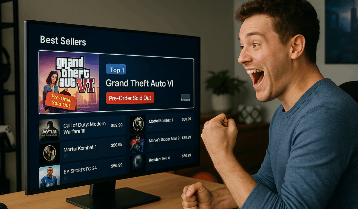 GTA VI Tops Charts as Rockstar Breaks Records